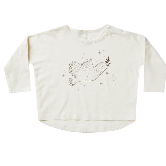 Rylee + Cru Long sleeve Tee - Dove size 2-3yrs - Picture 2 of 4